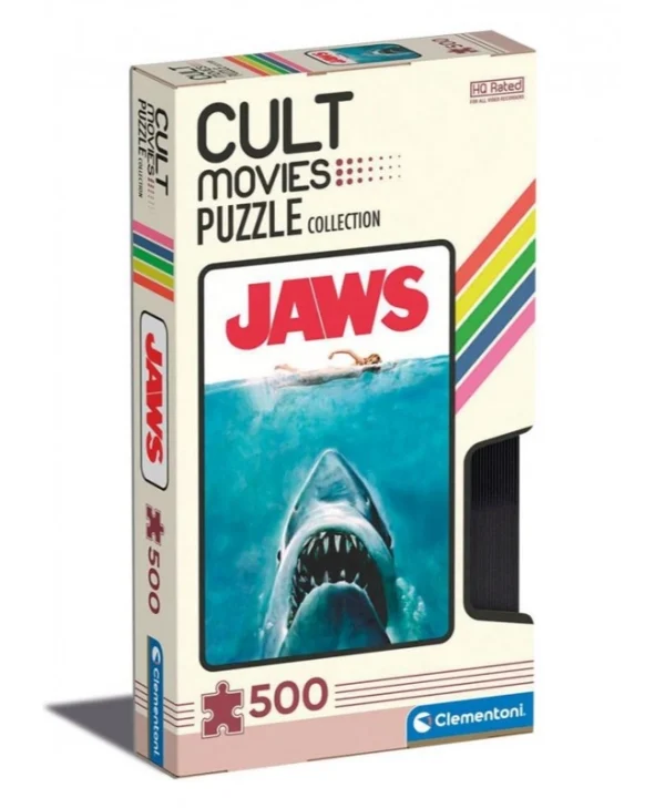 Clementoni Puzzle Cult Movies Collection, Jaws 500pcs 8005125351114