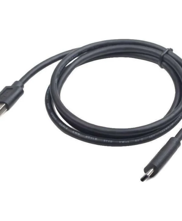 Gembird Cable USB-A 2.0 Male to USB-C Male 1.8m Black CCP-USB2-AMCM-6