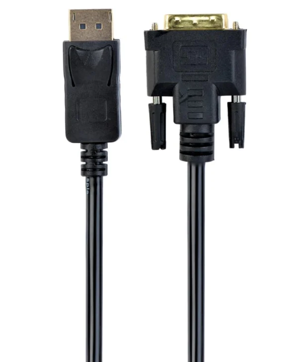 Gembird Cable DisplayPort Male to DVI-D Male 3m Black CC-DPM-DVIM-3M