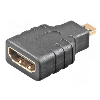 Gembird Adapter Micro HDMI Male to HDMI Female Grey A-HDMI-FD