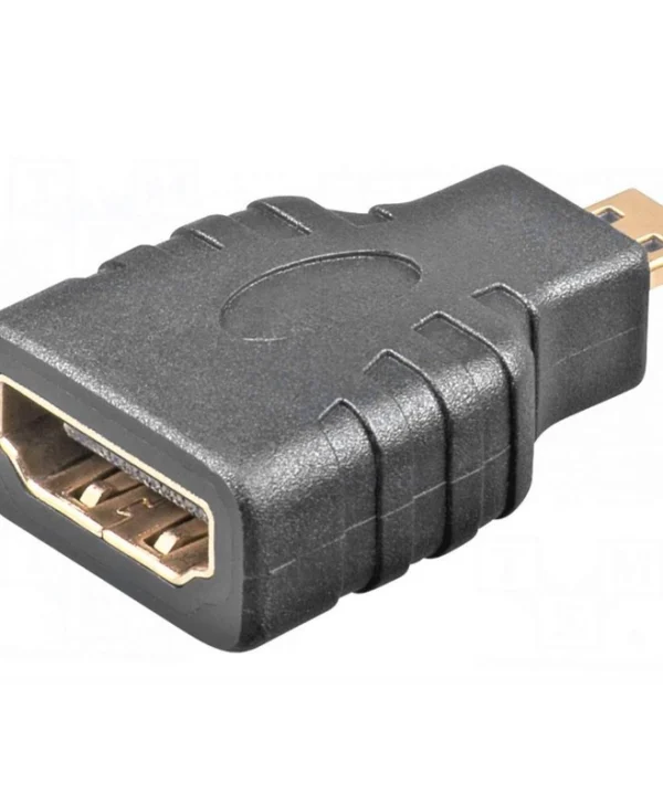 Gembird Adapter Micro HDMI Male to HDMI Female Grey A-HDMI-FD