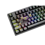 Genesis Thor 404 TKL RGB Wired Mechanical Gaming Keyboard Gateron Yellow Pro US Layout Black NKG-2069 - Image 3
