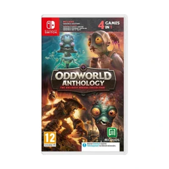 Oddworld Anthology: The Unlikely Heroes Collection (4 games CIAB + 1 game in cartridge)- Nintendo Switch