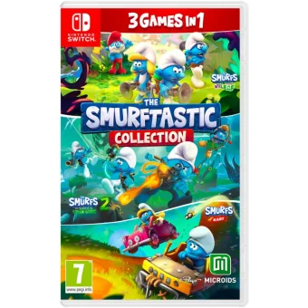 The Smurftastic Collection (2 games CIAB + 1 game in cartridge)  - Nintendo Switch