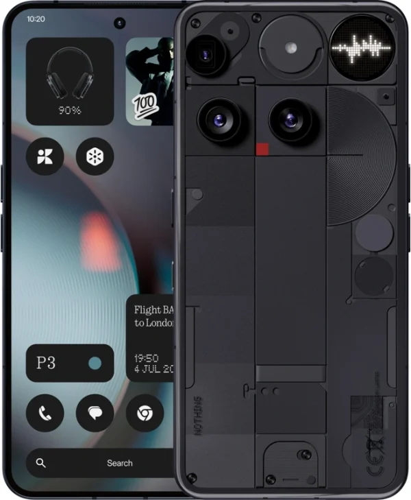 Nothing Phone 3 5G 6.67" 12GB/256GB Black A10000022