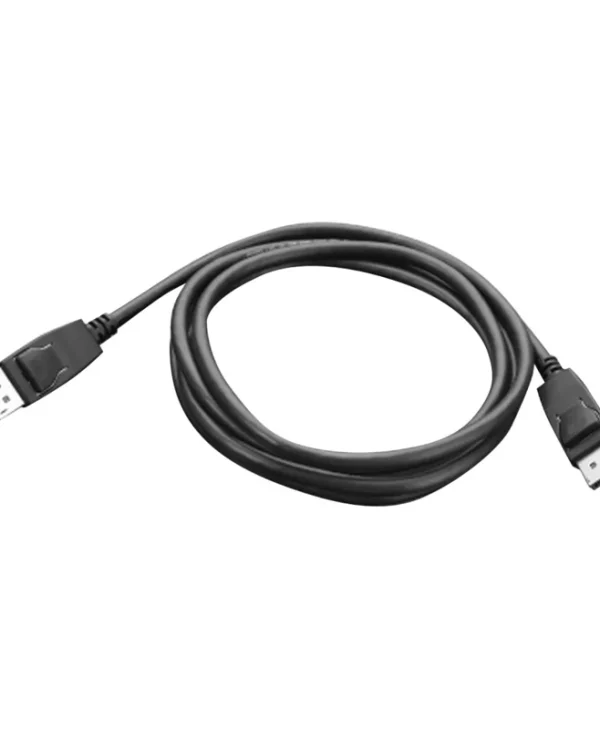 Lenovo Cable DisplayPort Male to DisplayPort Male 1.8m Black 0A36537