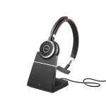 Jabra Evolve 65 SE UC Mono Bluetooth Headset with Charging Station 6593-833-499 - Image 4