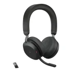 Jabra Evolve2 75 Stereo Headset with Charging Station MS Teams Certified Black 27599-999-989 - Image 5