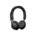 Jabra Evolve2 65 UC Stereo Headset USB-A with Charging Station Black 26599-989-989) - Image 3