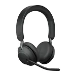 Jabra Evolve2 65 UC Stereo Headset USB-A with Charging Station Black 26599-989-989) - Image 8