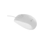 MediaRange Wired Optical 2-Button Hygienic Mouse with Touch-Scroll White MROS265 - Image 2