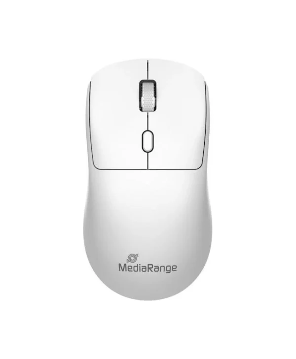 MediaRange Wireless 4-Button Optical Mouse White MROS257