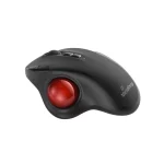 MediaRange Wireless 7-Button with Trackball Optical Mouse Black/Red MROS263 - Image 2