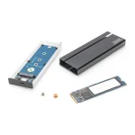 Digitus Mini Enclosure for M.2 NVMe PCIe SSD USB-C 3.1 DA-71120 - Image 8