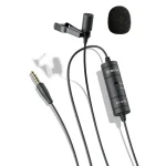 Boya Wired Professional Lavalier Lapel Microphone Omnidirectional Condenser Mic for iphone/Android/DSLR/VideoCamera BY-M1S - Image 2