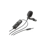 Boya  Wired Universal Lavalier Microphone 3.5mm 6m for Android/DSLR/VideoCamera BY-M1