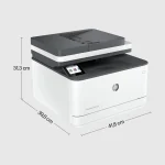 HP LaserJet Pro 3102fdw Mono Laser MFP 3G630F - Image 9