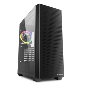 Sharkoon VS9 RGB Midi Tower Tempered Glass Black 4044951039111
