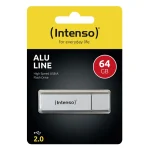 Intenso Alu Line 64GB USB-A 2.0 Silver 3521492 - Image 5
