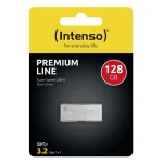 Intenso Premium Line 128GB USB-A 3.2 Gen 1 Silver 3534491 - Image 4