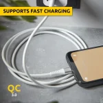 Intenso USB Cable USB-A Male to USB-C Male 1.5m White 7901102 - Image 4