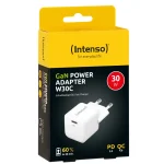 Intenso W30C Power Adapter Charger GaN 1xUSB‑C 30W White 7803022 - Image 3