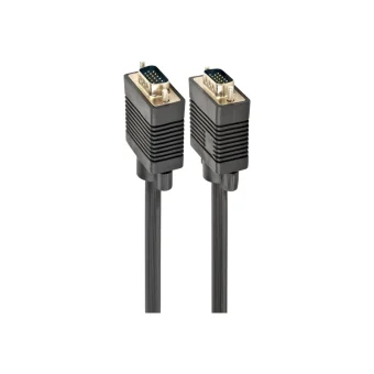 Gembird Video Cable HD-15 VGA Male to HD-15 VGA Male 10m Black CC-PPVGA-10M-B