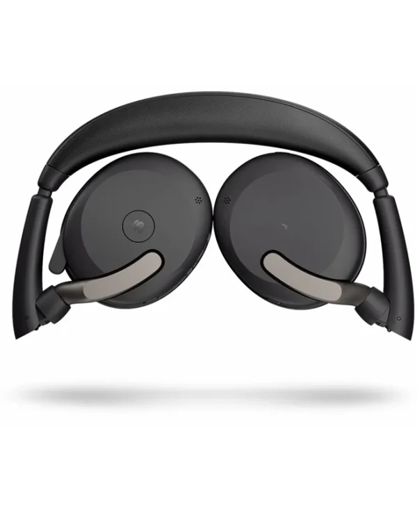 Jabra Evolve2 65 Flex USB-A Microsoft Teams Certified with Wireless Charging Pad Black 26699-999-989