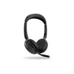 Jabra Evolve2 65 Flex USB-A Microsoft Teams Certified with Wireless Charging Pad Black 26699-999-989 - Image 3