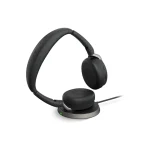 Jabra Evolve2 65 Flex USB-A Microsoft Teams Certified with Wireless Charging Pad Black 26699-999-989 - Image 4