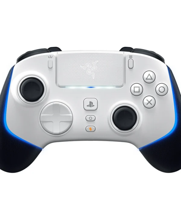 Razer Wolverine V2 Pro RGB Wireless and Wired Controller for PS5 & PC, Mecha‑Tactile buttons White RGB RZ06-04710200-R3G1