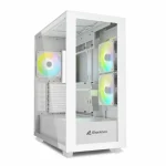 Sharkoon Rebel C60 RGB Midi Tower Tempered Glass White 4044951040049