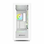Sharkoon Rebel C60 RGB Midi Tower Tempered Glass White 4044951040049 - Image 2