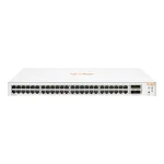 HPE Aruba Instant On 1830 Gigabit Smart Switch 48x10/​100/​1000B 4x1GB SFP Rack Mountable JL814A