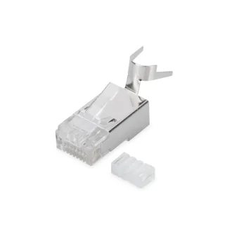 Digitus Modular Plug for Round Cable RJ45 CAT6A STP Shielded AK-219604