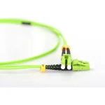 Digitus Fiber Optic Multimode Patch Cord LC/LC Duplex OM5 3m Spring Green DK-2533-03-5 - Image 2