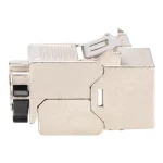 Digitus Keystone Jack RJ45 CAT 8.1 STP Tool‑Free Shielded Silver DN-93816 - Image 2