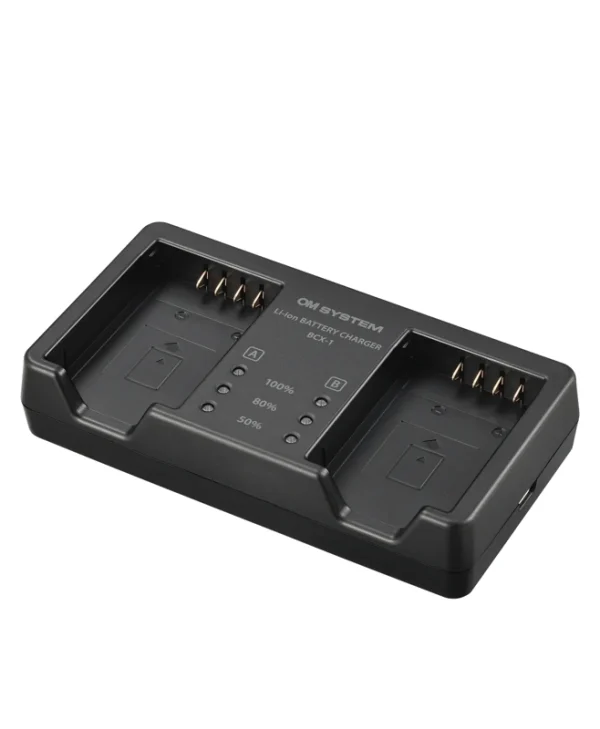 Olympus BCX-1 Battery Charger ONLY for Battery BLX‑1 Black V6560040W000