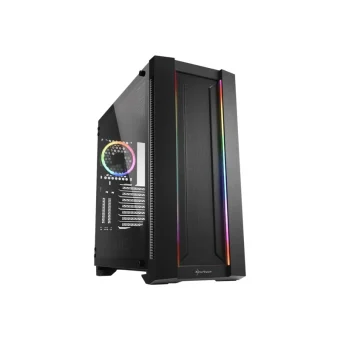 Sharkoon Elite Shark CA200M RGB Midi Tower Tempered Glass Black 4044951027156