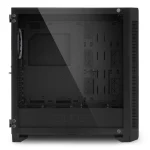 Sharkoon Elite Shark CA200M RGB Midi Tower Tempered Glass Black 4044951027156 - Image 5
