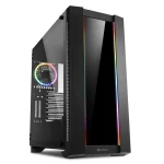 Sharkoon Elite Shark CA200G RGB Midi Tower Tempered Glass Black 4044951027163 - Image 4