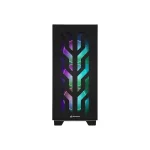 Sharkoon Elite Shark CA300T RGB Midi Tower Tempered Glass Black 4044951030149