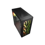 Sharkoon Elite Shark CA300T RGB Midi Tower Tempered Glass Black 4044951030149 - Image 2