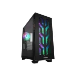 Sharkoon Elite Shark CA300T RGB Midi Tower Tempered Glass Black 4044951030149 - Image 6