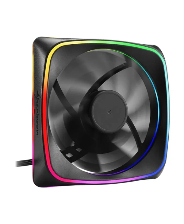 Sharkoon Shark Lights RGB 120mm Case Fan 3-Pin 4044951028924