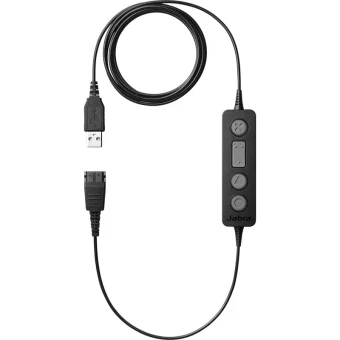 Jabra LINK 260 Adapter QD to USB with Call Control Microsoft Skype for Business Certified 260-09