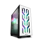 Sharkoon Elite Shark CA300H RGB Midi Tower Tempered Glass White 4044951030415 - Image 7