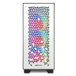 Sharkoon Elite Shark CA300H RGB Midi Tower Tempered Glass White 4044951030422 - Image 2