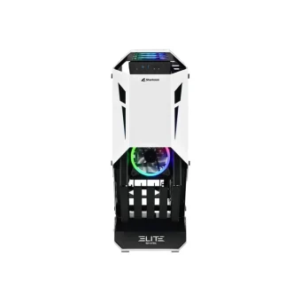 Sharkoon Elite Shark CA700 RGB Full Tower Tempered Glass White 4044951032112