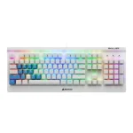 Sharkoon Skiller SGK3 RGB Wired Mechanical Gaming Keyboard Kailh Blue switches White US Layout 4044951032174 - Image 2